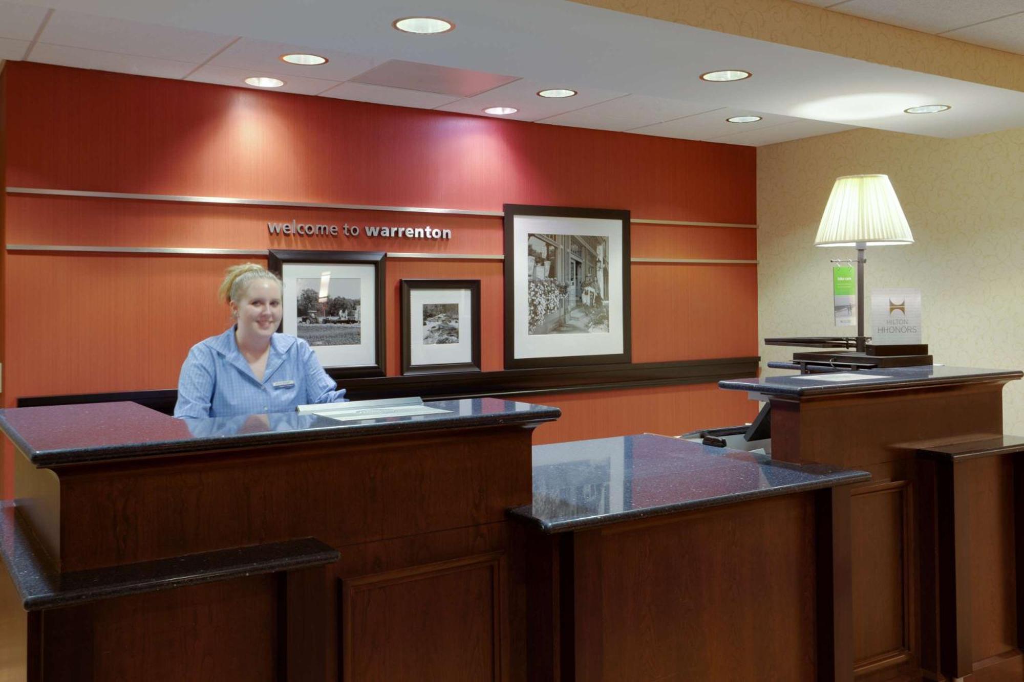 Hampton Inn Warrenton, Va Interior foto